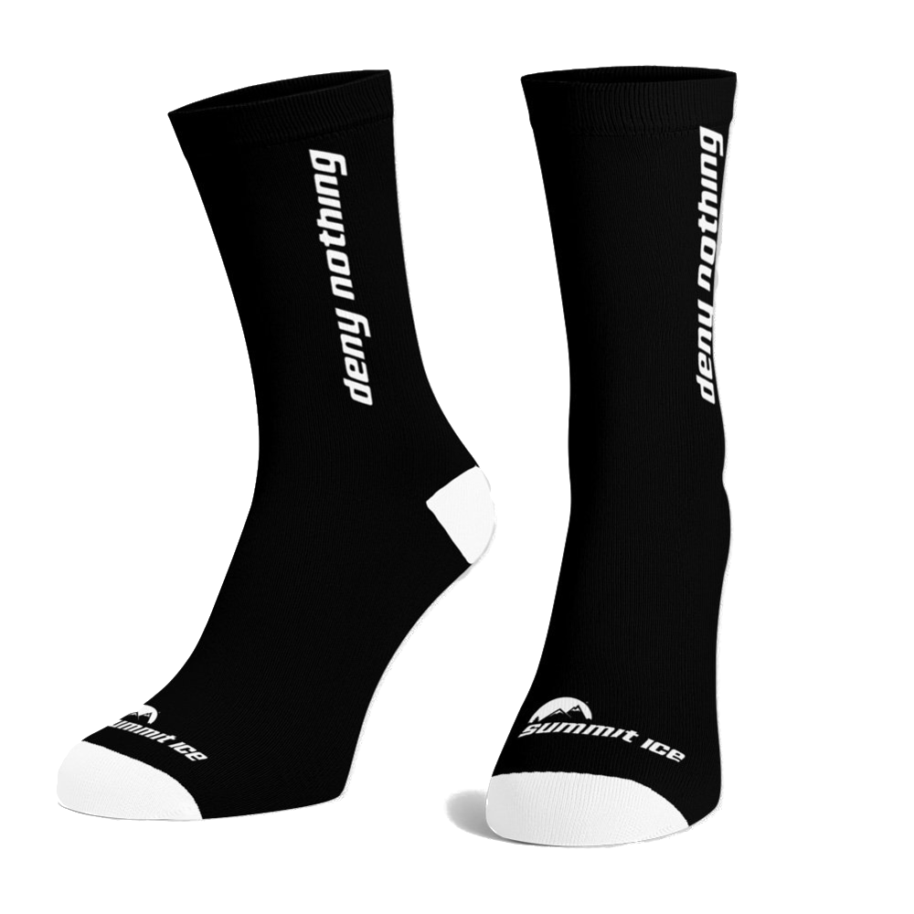 Summit Ice Calf Socks (Black)